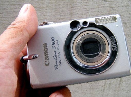 Canon S500 - my favourite camera!