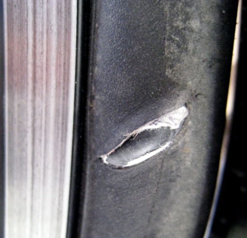 That's what $80 of tire damage looks like!..=-(