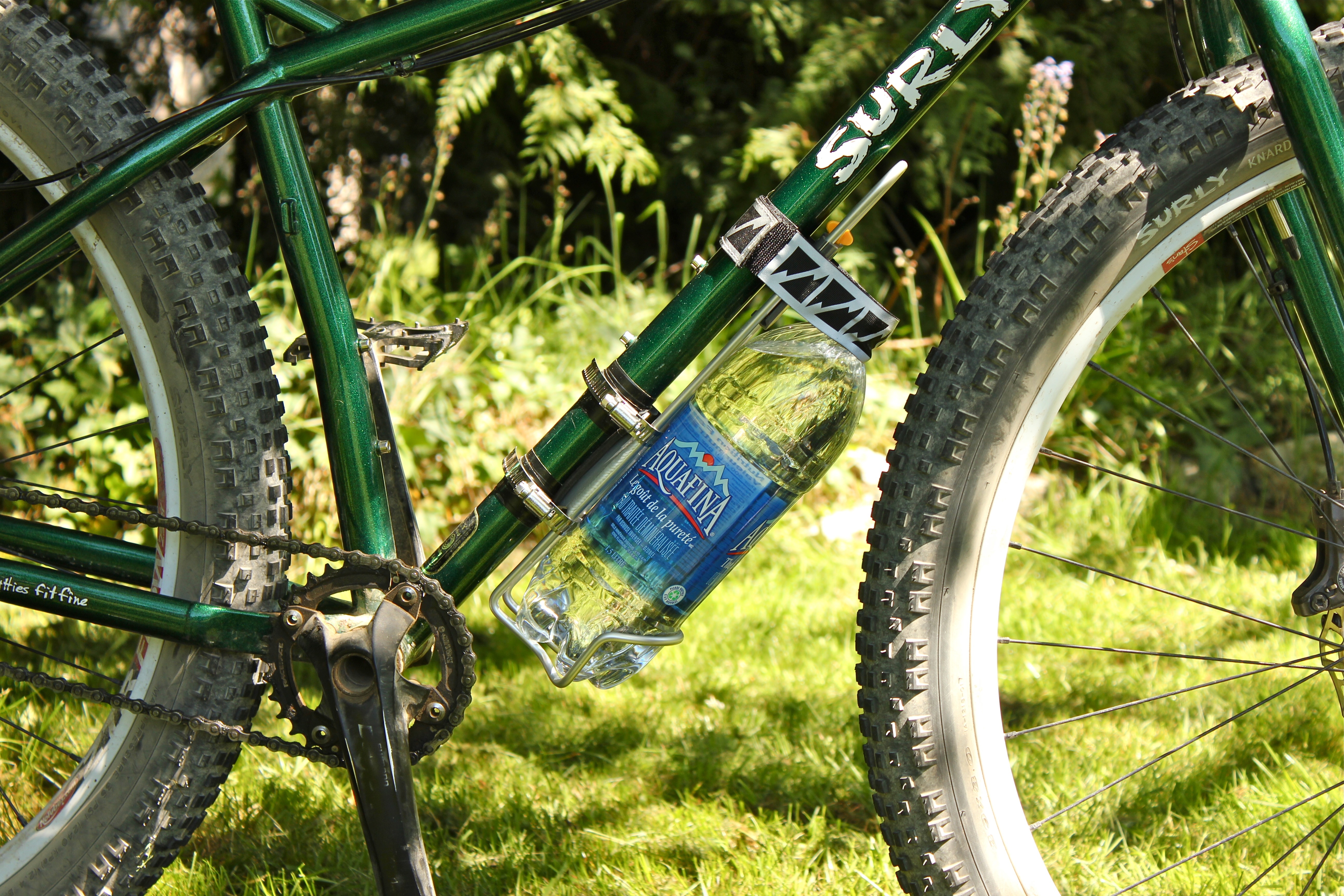 Downtube Water Bottle Cage. 
